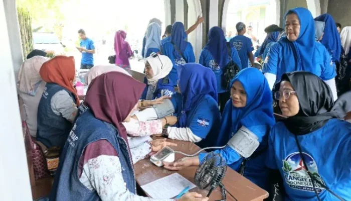 127 Warga Binawidya Ikuti Cek Kesehatan Gratis, Dinkes Pekanbaru Fokus Deteksi Dini Penyakit