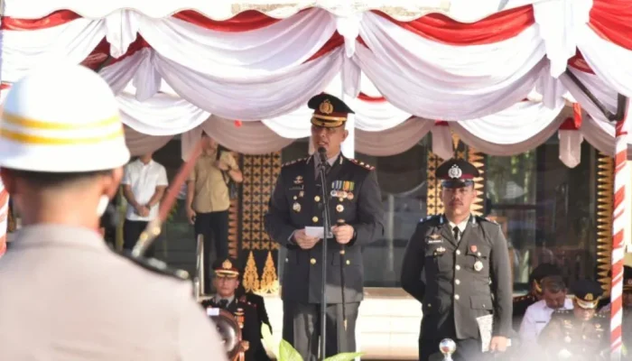HUT Bhayangkara ke-80, Kapolres Bengkalis Tegaskan Polri Harus Cepat Merespons Keluhan Warga