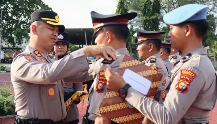Kenal Pamit Polres Bengkalis, Kapolres Tekankan Regenerasi untuk Perkuat Pelayanan Publik