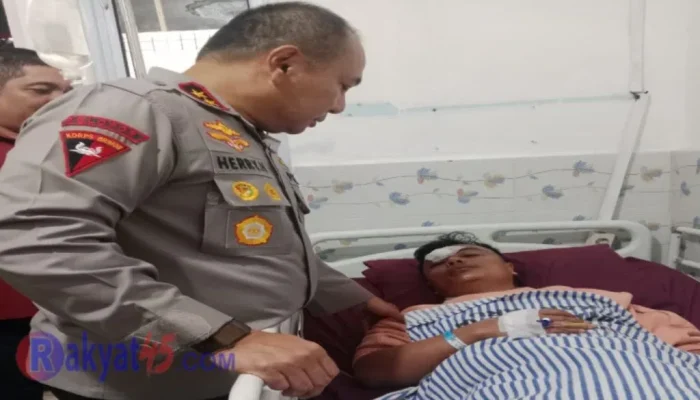 Jenguk Korban Pengeroyokan PMII, Kapolda Riau: Tak Ada yang Kebal Hukum