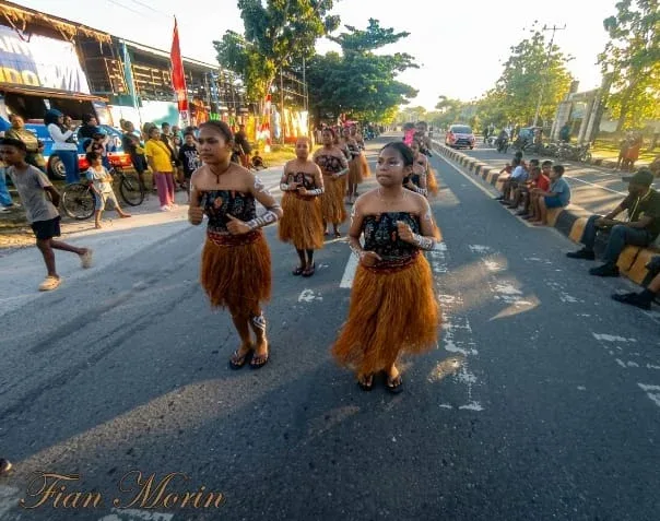 Senyum Pelajar dan Hentakan Yospan Tutup Kemeriahan Festival Biak Munara Wampasi 2026