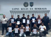 Reintegrasi Sosial Lapas Bengkalis Antar 113 Warga Binaan Menuju Kehidupan Baru