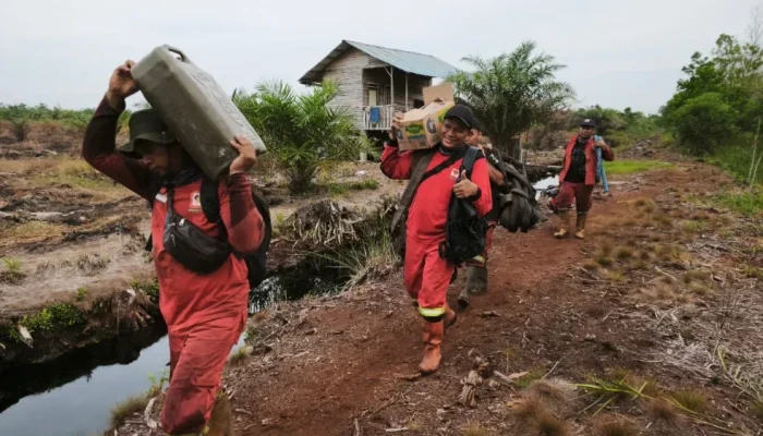 Karhutla di Air Hitam Pekanbaru Padam Total, Satu Hektare Lahan Terbakar