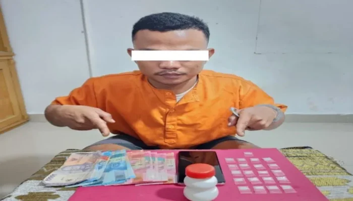Polsek Mandau Bongkar Dugaan Peredaran Sabu, 21 Paket Diamankan dari Seorang Pelaku