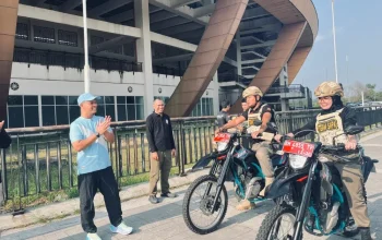 Agung Resmikan Tim Sapa Motoris Satpol PP Pekanbaru