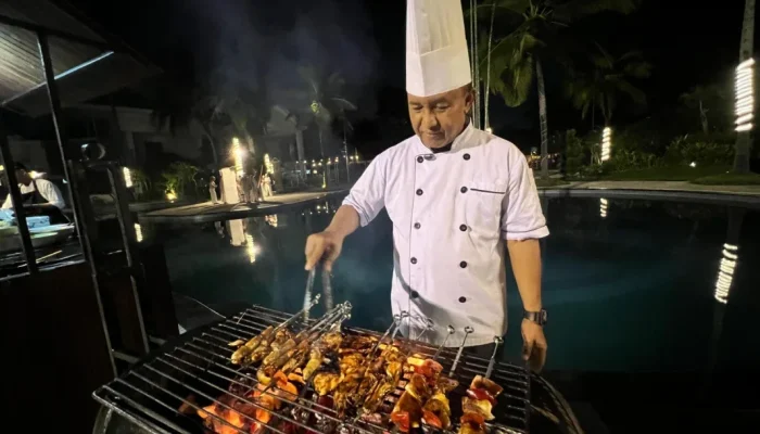 Barbeque Skewers ARYADUTA Pekanbaru, Pilihan Santap Malam Minggu dengan Live Music