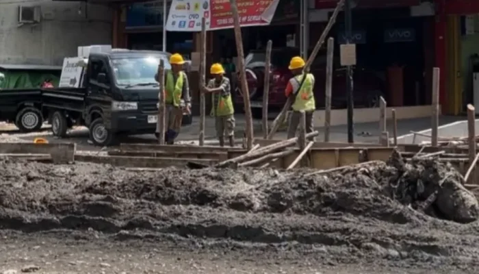 Pemko Pekanbaru Bangun Drainase 1,2 Kilometer di Jalan Dharma Bakti untuk Atasi Banjir