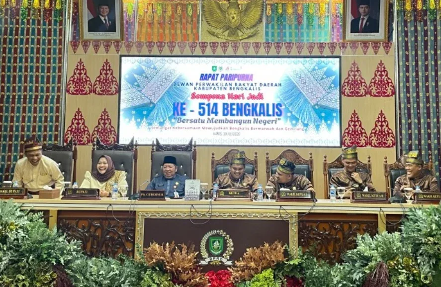 Hari Jadi Bengkalis ke-514, DPRD Gelar Paripurna Istimewa