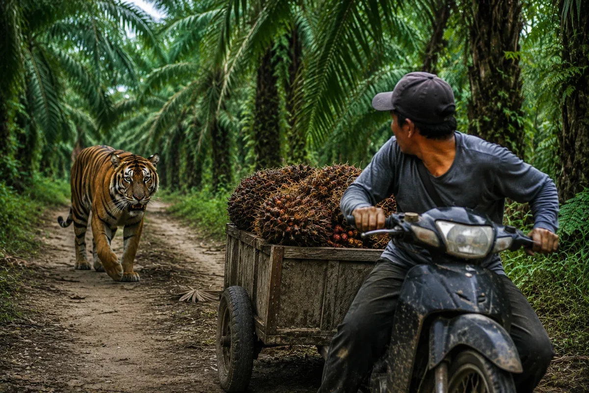 Harimau Sumatra Muncul di Sungai Apit, Warga Resah