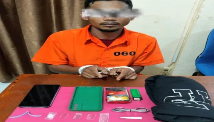 Pelarian Pemasok Sabu Berakhir, Polsek Siak Kecil Bekuk DPO di Siak
