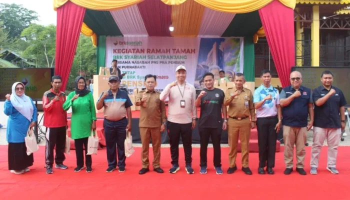 Permudah Layanan Pensiun ASN, Bupati Asmar Apresiasi Langkah BRK Syariah di Meranti