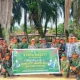 Karya Bakti Yonif TP 851/BBC Hidupkan Semangat Gotong Royong di Pasar Mengkapan