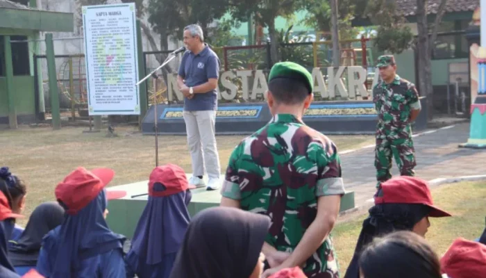 Kenalkan Dunia TNI Sejak Dini, Kodim 0732 Sleman Sambut 287 Murid SD Jetisharjo
