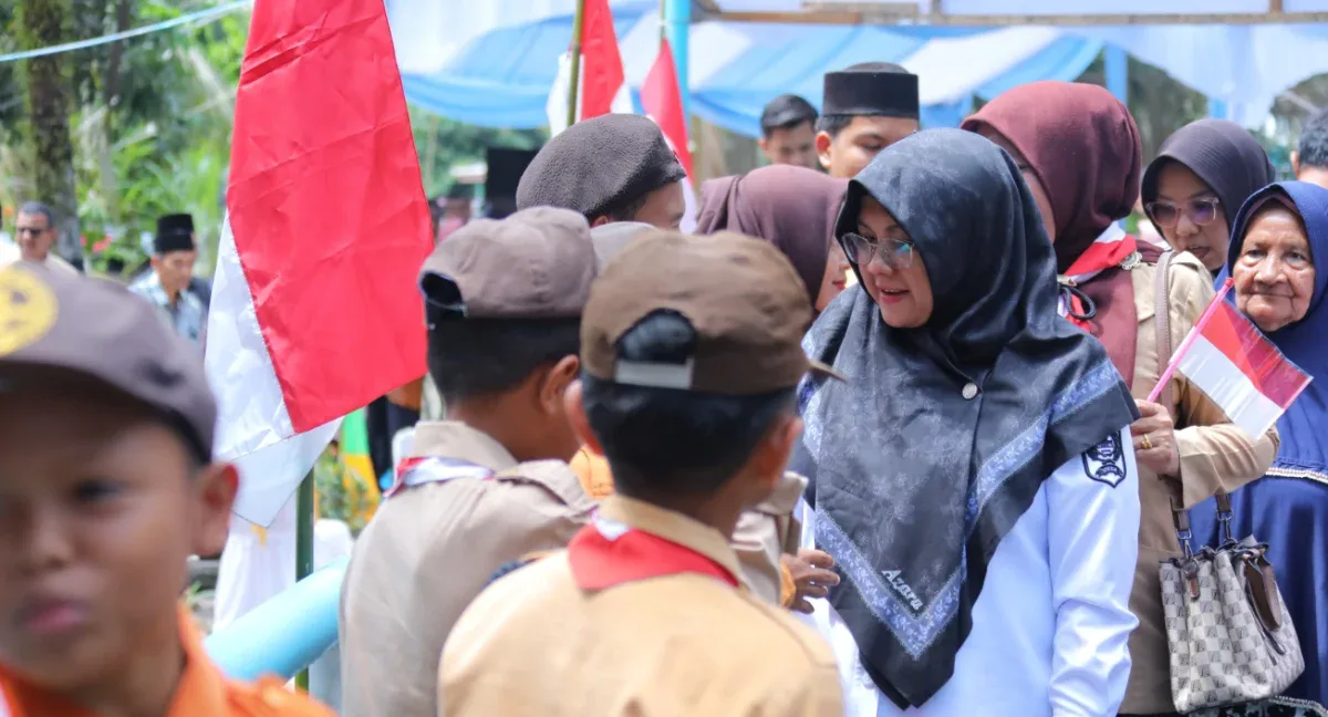 Jembatan Merah Putih Presisi di Siak Diresmikan, Bupati Afni: Permudah Akses Warga