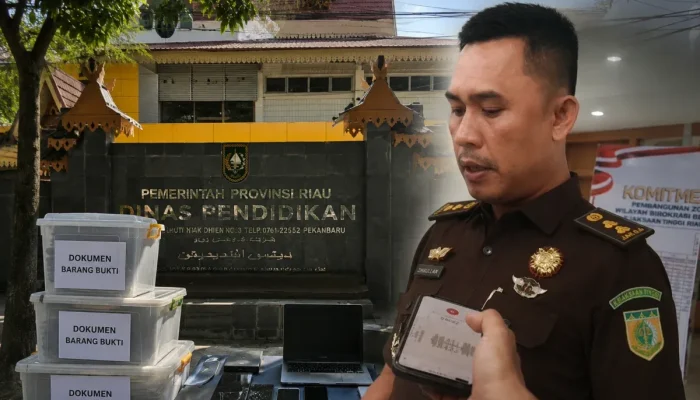 Kejati Riau Sita Tiga Kotak Dokumen di Disdik, Usut Proyek AI Rp9,5 Miliar