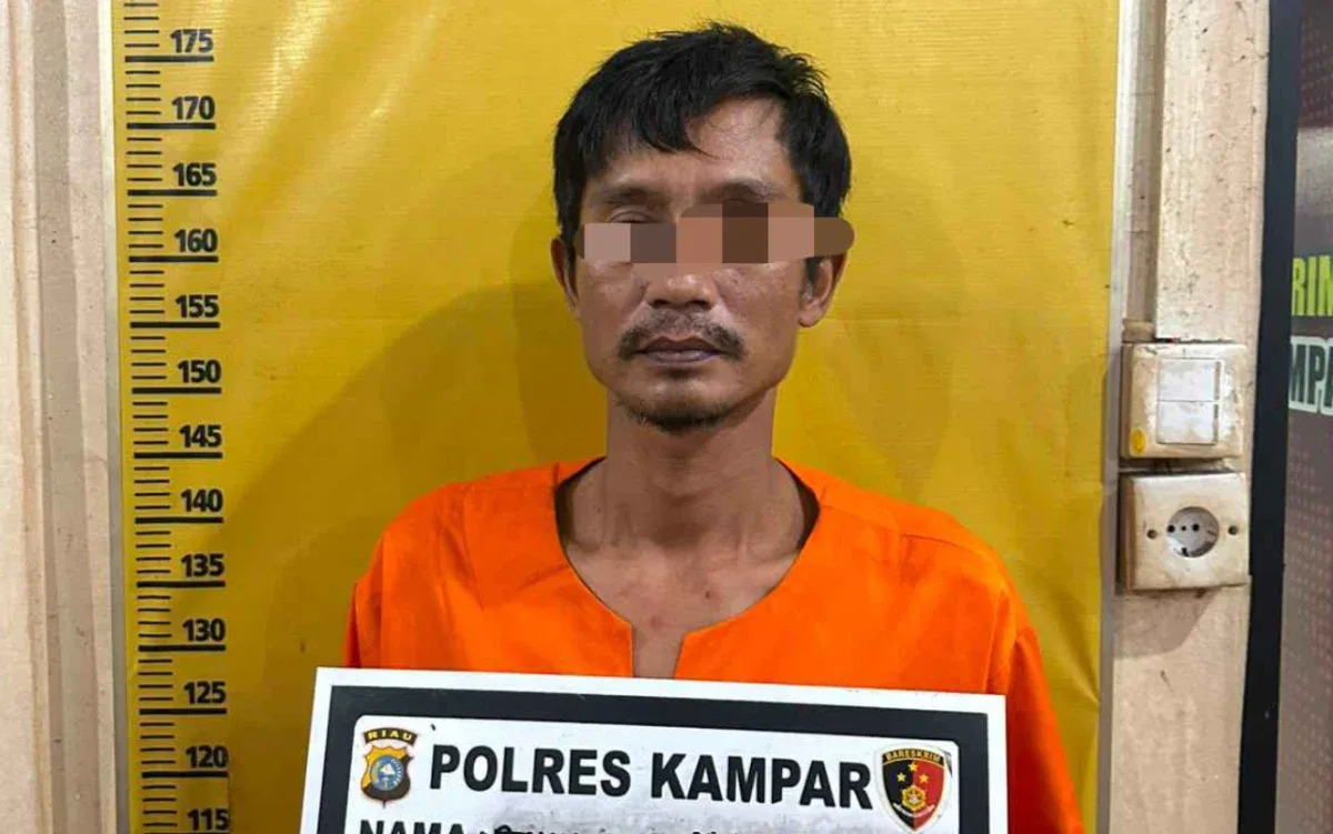 Kekerasan Seksual Anak di Kampar, Ayah Kandung Ditangkap