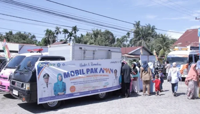 Mobil Pak Aman Pekanbaru Kembali Beroperasi, Warga Bisa Belanja Sembako Lebih Murah