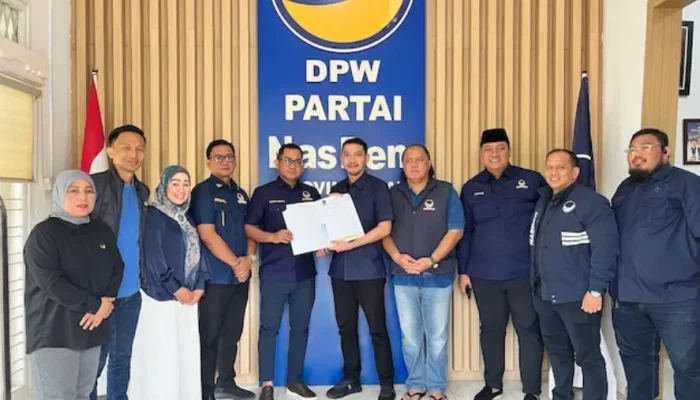 Munawar Syahputra Resmi Jadi Ketua DPD NasDem Pekanbaru