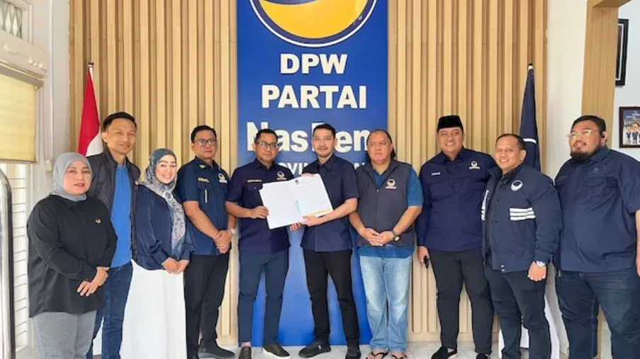 Munawar Syahputra Resmi Jadi Ketua DPD NasDem Pekanbaru