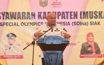 Muskab SOIna Siak 2026 Perkuat Pembinaan Atlet Disabilitas