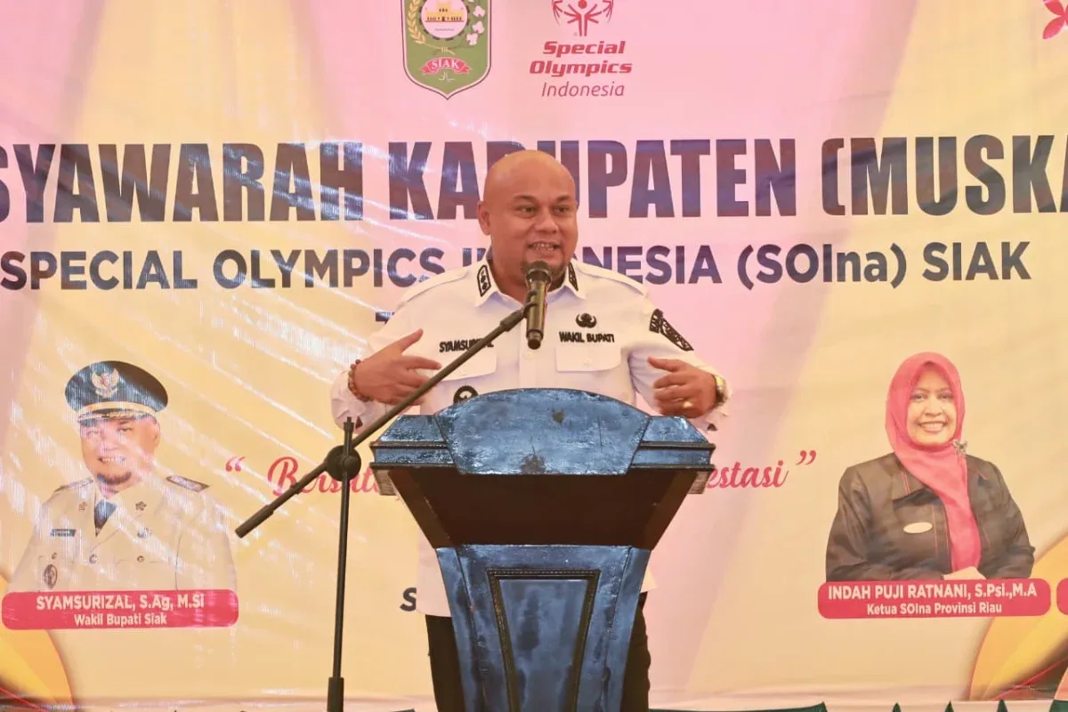 Muskab SOIna Siak 2026 Perkuat Pembinaan Atlet Disabilitas