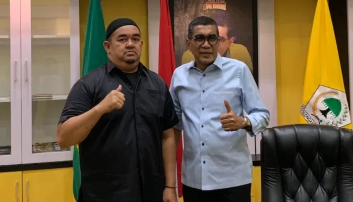 Parisman Ihwan Temui Anto Gledor, Redam Ketegangan Pascabentrokan di DPRD Riau