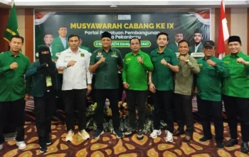 Pelantikan DPC PPP Pekanbaru Dijadwalkan Serentak Agustus