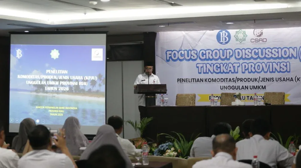 Pemprov Riau Petakan UMKM Unggulan Lewat Riset KPJU