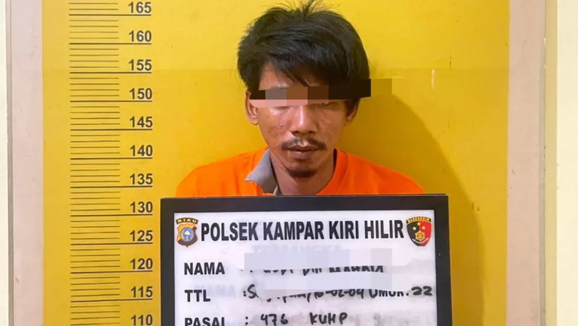 Pencurian Sepeda Motor di Kampar, Pelaku Ditangkap Cepat