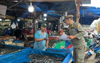 PKL Jalan Teratai Diminta Pindah ke Pasar Teratai Higienis