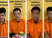 Polres Inhu Ringkus Empat Pengedar Narkoba