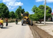 RAPP Bantu Perbaiki Jalan di Segati dan Langgam, Mobilitas Warga Pelalawan Makin Lancar