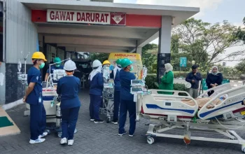RSA UGM Gelar Simulasi Penanganan Gempa Bumi dan Kebakaran