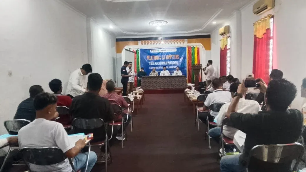 TKBM Tanjung Buton Ikuti Uji Kompetensi Bersertifikat BNSP