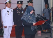 32 Paskibraka Siak Dikukuhkan, Bupati Afni Titip Teladan Negeri Istana