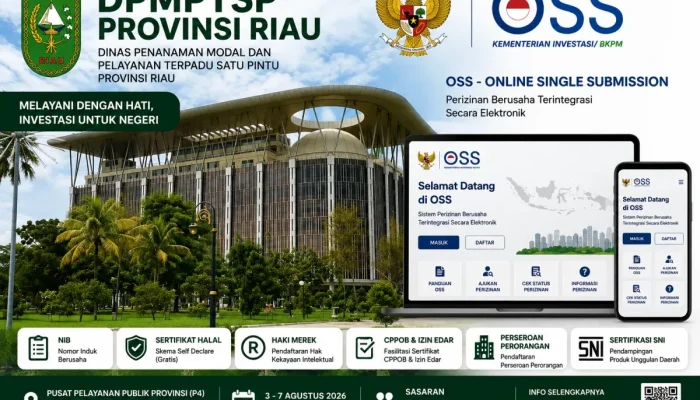 Gerakan Ekonomi Inklusif Riau Resmi Digelar, 3.000 UMKM dan Disabilitas Dapat Layanan Legalitas Gratis