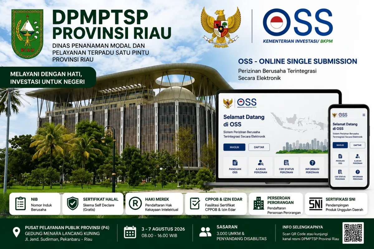 Gerakan Ekonomi Inklusif Riau Sasar 3.000 UMKM