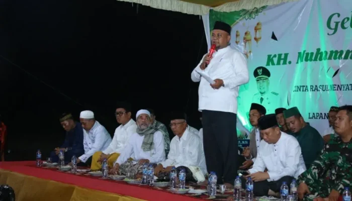 Gebyar Shalawat Rawa Mekar Jaya, Wabup Syamsurizal Dorong Jadi Tradisi