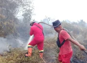 Karhutla Riau di Enam Lokasi Masih Belum Padam