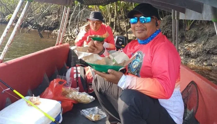 Sejenak Lepas dari Rutinitas, Turnamen Memancing Lapas Bengkalis Rajut Kekompakan Pegawai