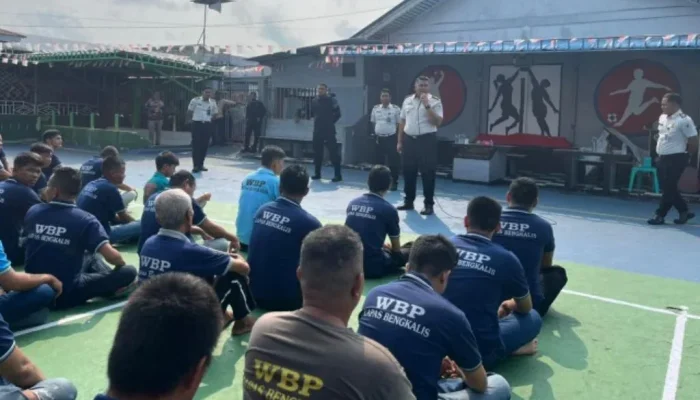 Pesan Pertama Ka. KPLP Baru Lapas Bengkalis: Tak Ada Toleransi Pelanggaran
