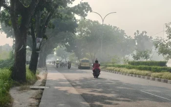 Kabut Asap Pekanbaru, Unri Terapkan Kuliah Daring