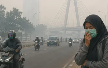 Kabut Asap Riau Mulai Menyebar, Warga Diminta Waspada