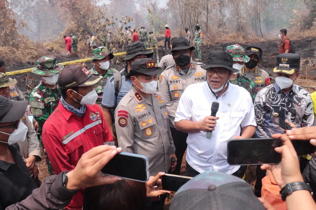 Karhutla Riau 335 Konsesi Terindikasi Dilanda Kebakaran