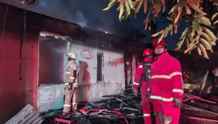 Rumah di Marpoyan Damai Pekanbaru Terbakar, 7 Mobil Damkar Dikerahkan