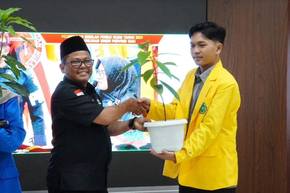 KPU Riau Luncurkan Sekolah Pemilu Hijau 2026