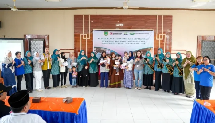 Gandeng Kader Posyandu, Pemko Dumai Kick Off Program PMT dan Tekan Stunting