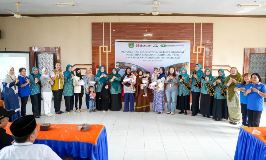 Pemko Dumai Kick Off Program PMT Penanganan Stunting