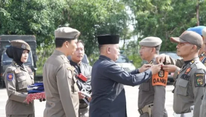 Pengamanan Pacu Jalur 2026 Diperkuat, Satpol PP Kuansing Kukuhkan Tim Internal