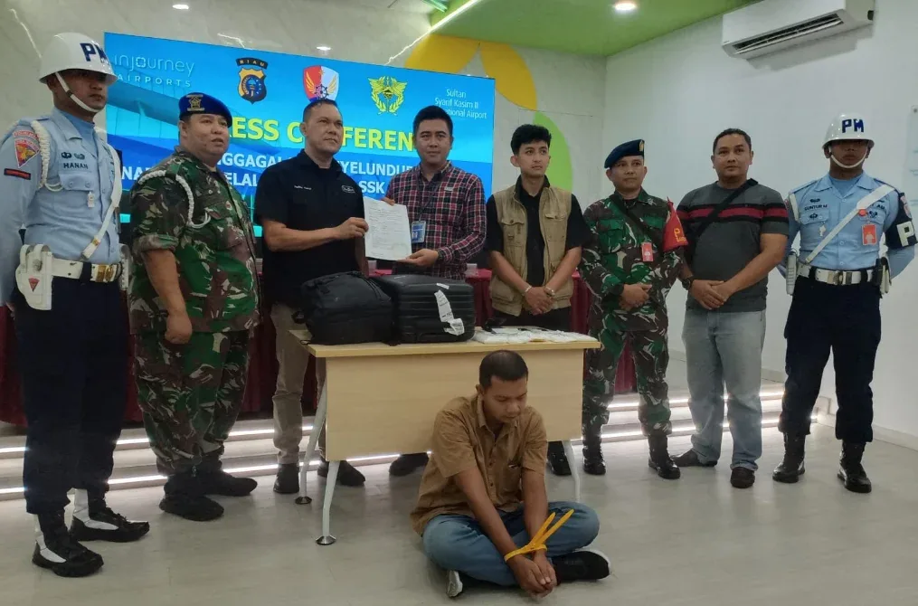 Sabu di Bandara SSK II Pekanbaru, 1 Kg Diamankan